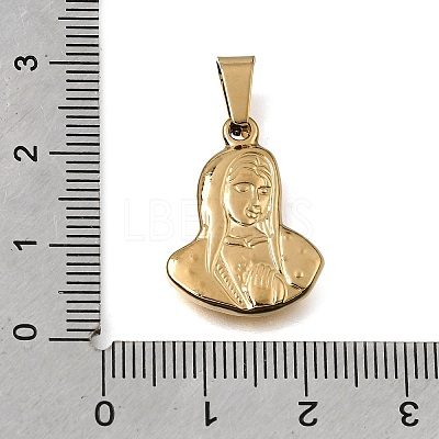 Religion 304 Stainless Steel Pendants STAS-G400-02G-03-1