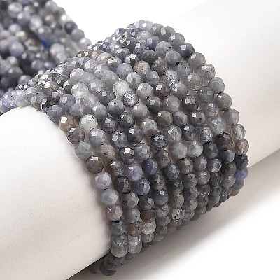 Natural Tanzanite Beads Strands G-S387-A01-3mm-1