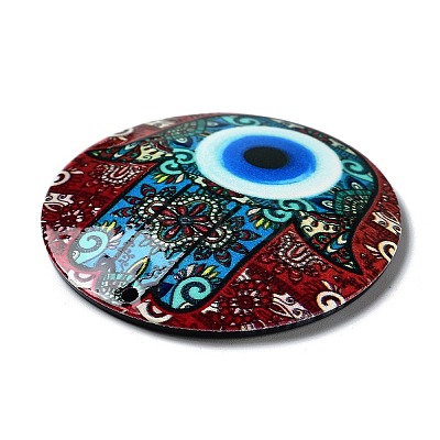 Opaque Acrylic Pendants SACR-P029-A01-1