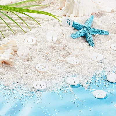 26Pcs 26 Style 
Natural Freshwater Shell Charms SHEL-FH0001-12-1