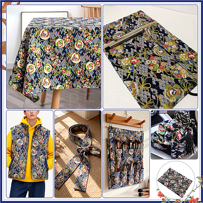 Japanese-style Cotton Fabric DIY-WH0780-30D-1