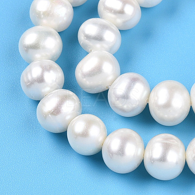 Natural Cultured Freshwater Pearl Beads Strands PEAR-N016-07B-1