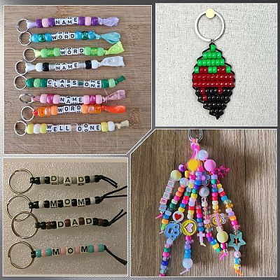DIY Keychain Making Kits DIY-SC0031-88-1