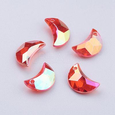 Transparent Acrylic Charms MACR-G046-11mm-A3X-1