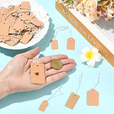 300Pcs 6 Styles Multi Size Elastic Rope Packaging Hanging Tags ST-CJ0045-001-1