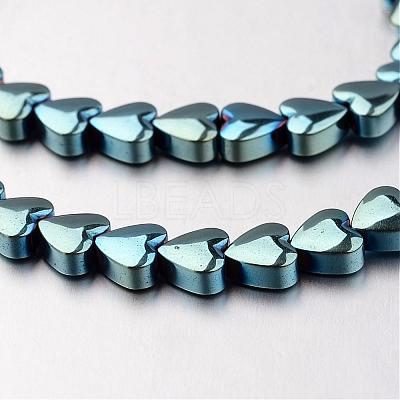 Electroplate Non-magnetic Synthetic Hematite Bead Strands G-F300-22A-1
