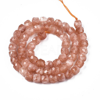 Natural Quartz Beads Strands G-S359-376M-1