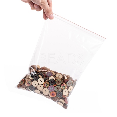 Plastic Resealable Packaging Bags OPP-Q002-20x25cm-1
