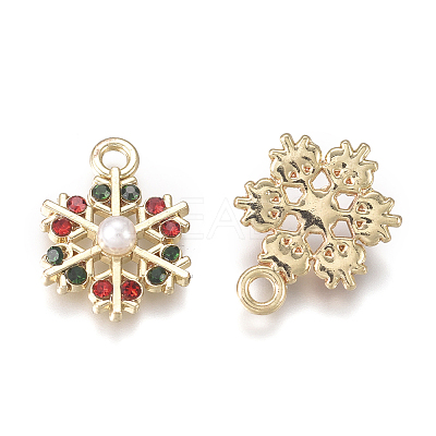 Golden Plated Alloy Charms LS-X-PALLOY-L228-013G-1
