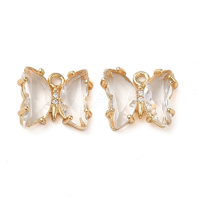 Brass with Glass Pendants FIND-Z020-02O-1