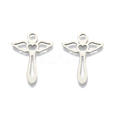 Non-Tarnish 201 Stainless Steel Pendants STAS-N098-104P-1