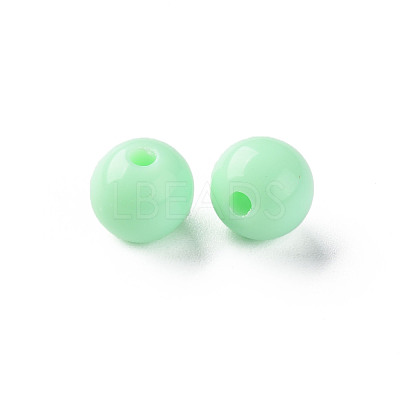 Opaque Acrylic Beads MACR-S370-C8mm-A05-1