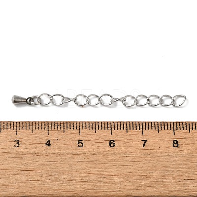 Tarnish Resistant 304 Stainless Steel Chain Extender STAS-P204-03P-1