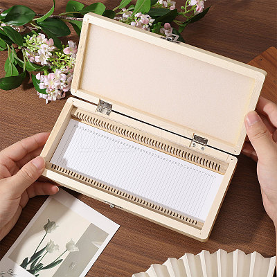 1Pc Iron Wood Storage Boxes CON-CA0001-031-1