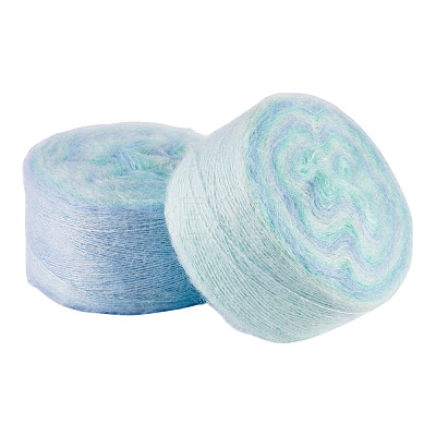 Segment Dyed Knitting Yarn LS-DIY-TAC0033-03H-1