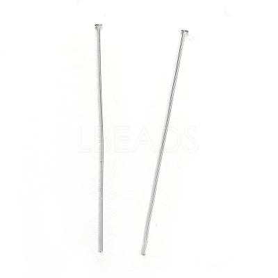 Tarnish Resistant 304 Stainless Steel Flat Head Pins X-STAS-D448-A-015P-1