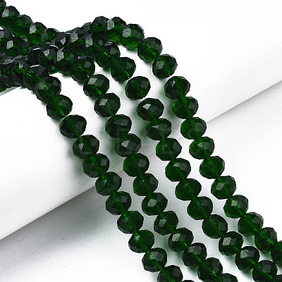 Glass Beads Strands X-EGLA-A034-T10mm-D24-1