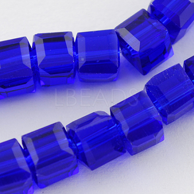 Glass Bead Strands GLAA-R041-6x6mm-22-1