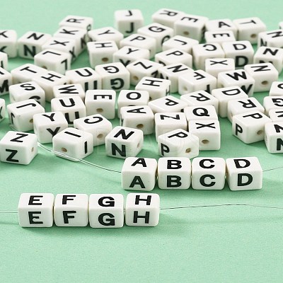 20Pcs Porcelain Beads PORC-FS0001-08F-1