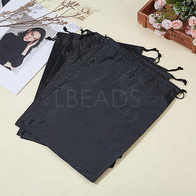 20Pcs Polyester Drawstring Pouches with Cord ABAG-GO0001-18-1
