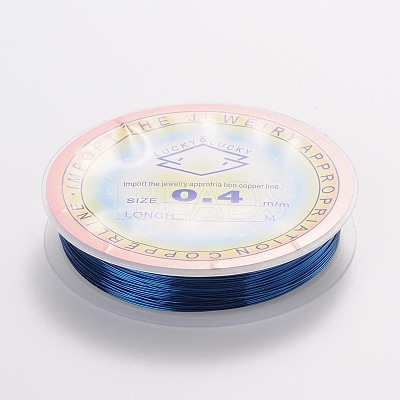 Copper Jewelry Wire CWIR-CW0.4mm-08-1