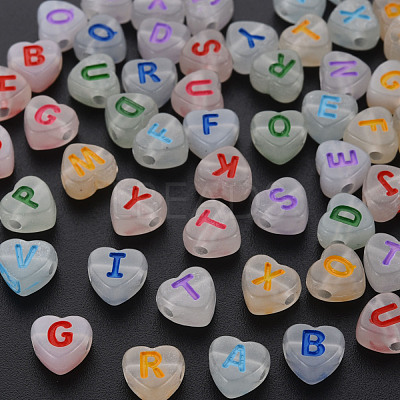 Luminous Acrylic Beads LACR-Q003-003-1