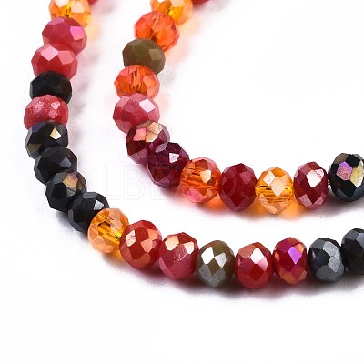 Glass Beads Strands GLAA-T006-16A-1