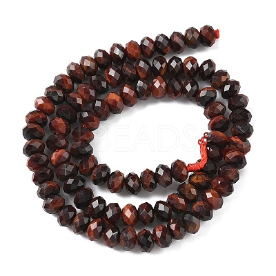 Natural Tiger Eye Bead Strands G-D344-A20-04-1