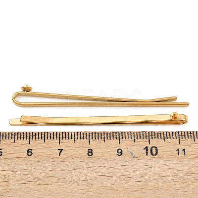 304 Stainless Steel Hair Bobby Pins Findings STAS-F329-02B-G-1