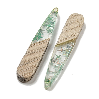 Wooden Pendants FIND-B042-03C-1