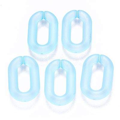 Transparent Acrylic Linking Rings X-OACR-S036-006A-K04-1