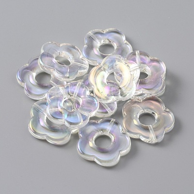 Transparent Acrylic Bead Frames TACR-WH0018-02-1