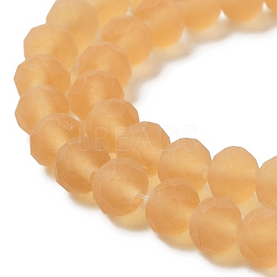 Transparent Glass Beads Strands EGLA-A034-T10mm-MD23-1