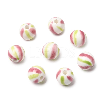 Handmade Porcelain Beads PORC-A034-01D-1