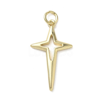 Brass Pendants KK-L248-08G-02-1