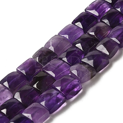Natural Amethyst Beads Strands G-C109-A06-02-1