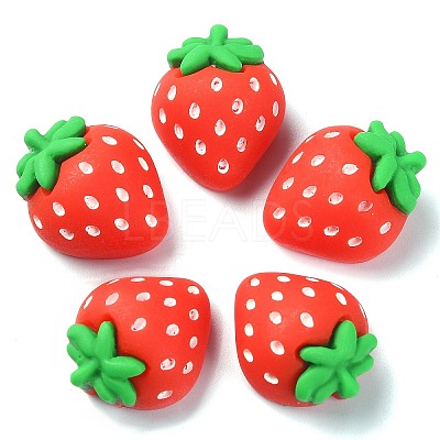 Opaque Resin Decoden Cabochons RESI-CJC0020-02-1