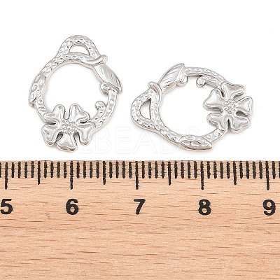 304 Stainless Steel Pendants STAS-F366-03P-1