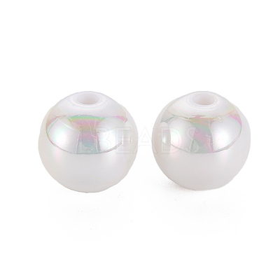 Opaque Acrylic Beads MACR-S370-14mm-01-1
