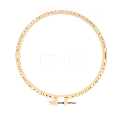 Plastic Imitation Bamboo Cross Stitch Embroidery Hoops PW23031391745-1