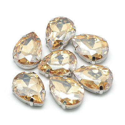 Sew on Rhinestone RGLA-T035-10x14mm-09-1