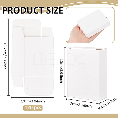 Kraft Paper Mailer Boxes CON-WH0089-239A-01-1