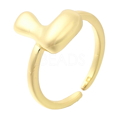 Rack Plating Brass Open Cuff Rings RJEW-S394-01G-L-1