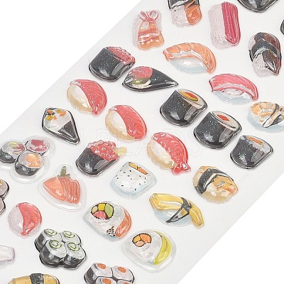 Epoxy Resin 3D Puffy Self Adhesive Stickers DIY-G122-02E-1