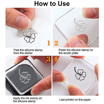 Custom PVC Plastic Clear Stamps DIY-WH0448-0776-1