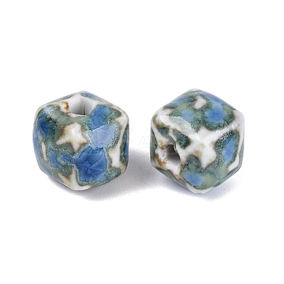 Vintage Handmade Porcelain Beads PORC-N013-18-07-1