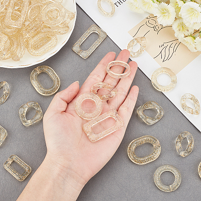Transparent Acrylic Linking Rings TACR-FH0001-02-1