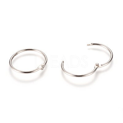 Iron Loose Leaf Book Binder Hinged Rings LS-X-IFIN-T004-03P-1