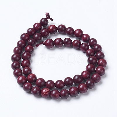 Natural Wood Beads Strands WOOD-J001-05-10mm-1