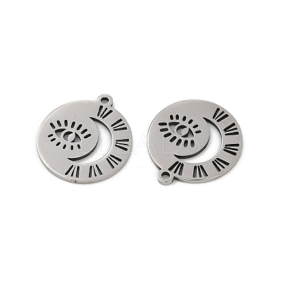 201 Stainless Steel Pendants STAS-U052-02A-P-1